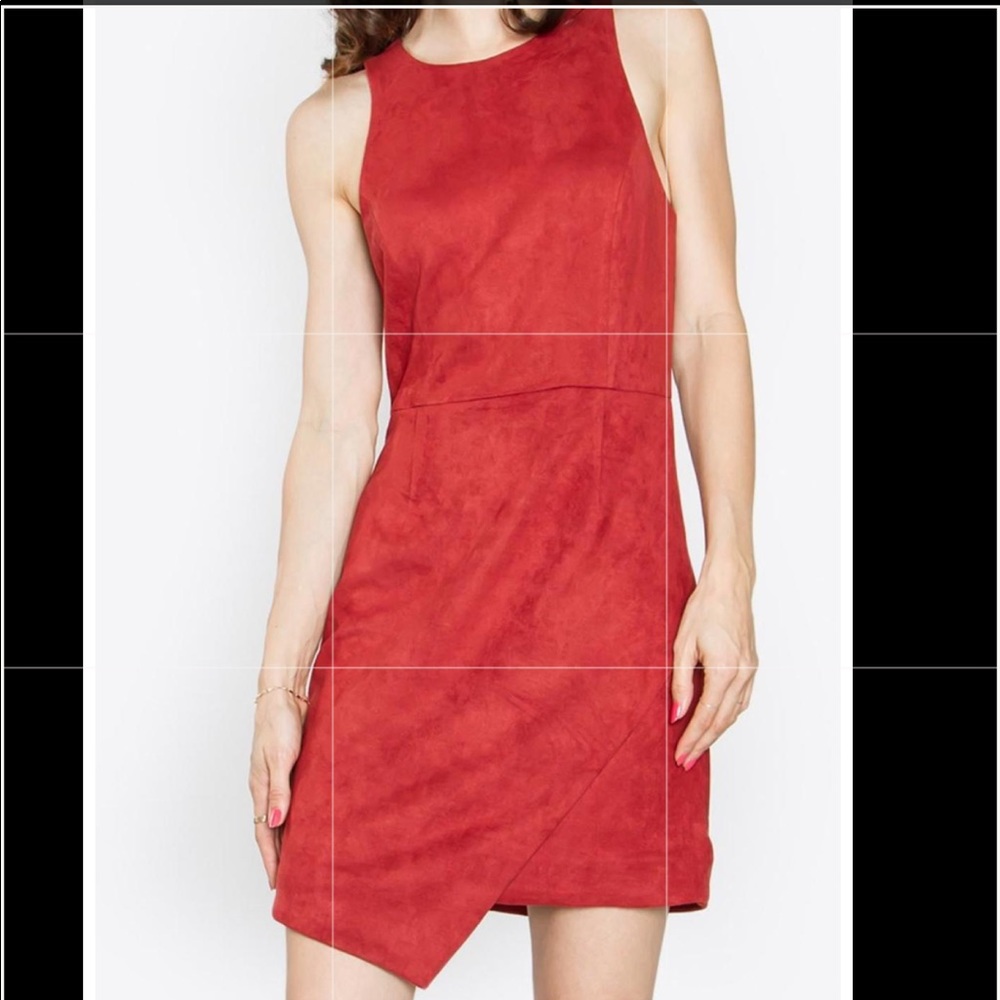 suede dress (sugar & lips)